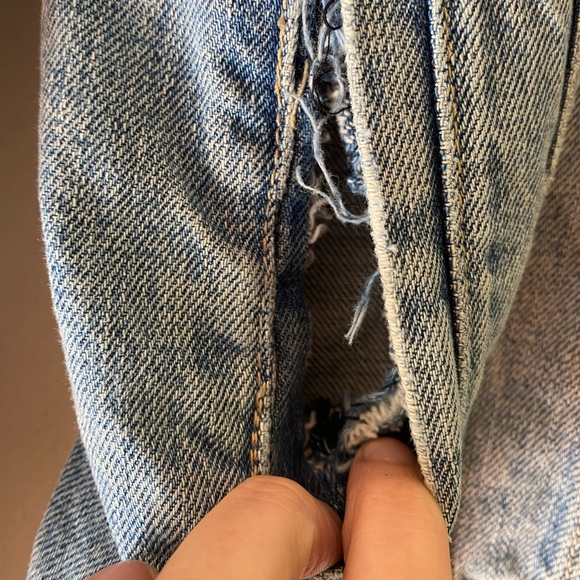 J. Crew Denim Light Wash Trucker Jean Jacket Size Small 100% Cotton - Picture 5 of 6